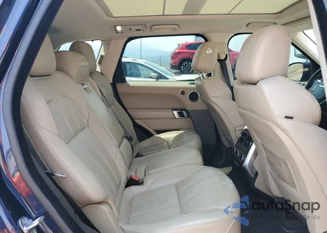 2016 Land Rover Range Rover Sport Hse from USA, damaged, VIN SALWR2KF2GA598487